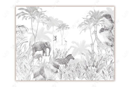 Monochrome Safari Dreams