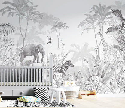 Monochrome Safari Dreams