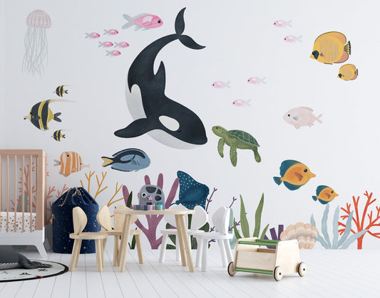 Ocean world - Wallab WallpapersKids